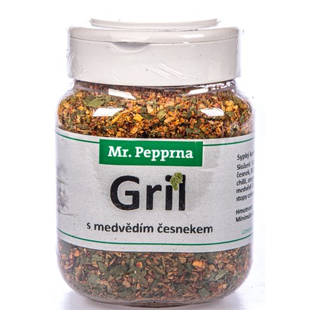 Mr. Pepperna Grilovacie korenie s medvedím cesnakom 225 g