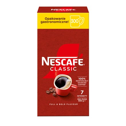 NESCAFE Classic instantná káva 600 g