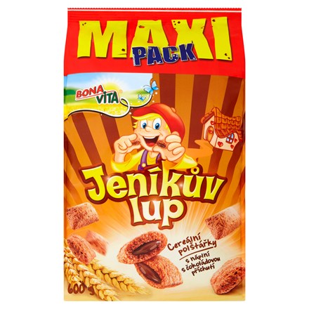 E-shop BONAVITA Janíkov lup Cereálne taštičky čokoládové 600 g