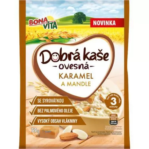 BONAVITA Dobrá kaša mandle 55 g