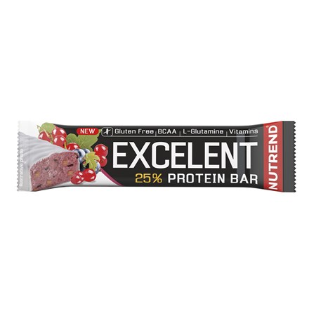 E-shop NUTREND Excelent Protein Bar ríbezle brusnice 25 % 18 x 85 g