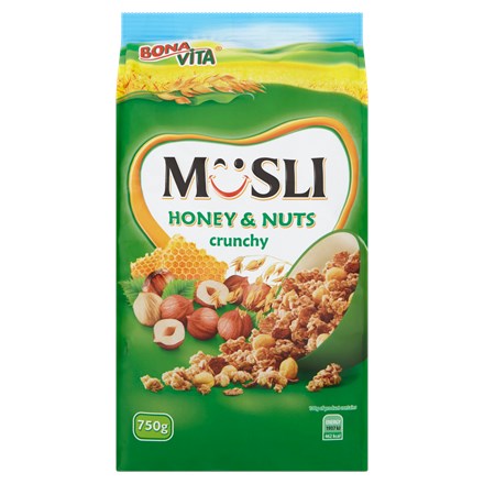 E-shop BONAVITA Müsli med+orechy 750 g