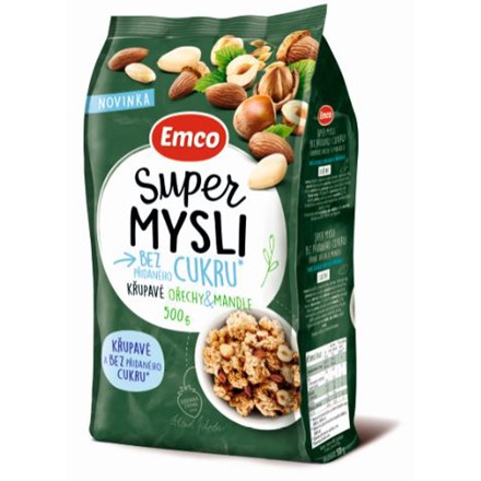 Emco Super Mysli orech/mandľa 500 g