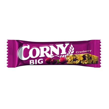 E-shop CORNY Big müsli tyčinka brusnicová 24 x 50 g