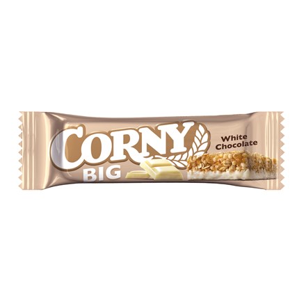 E-shop CORNY Big White müsli tyčinka s bielou čokoládou 24 x 40 g