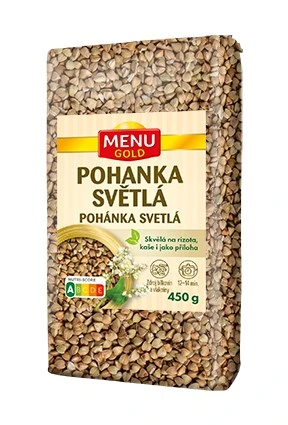 MENU GOLD Pohánka svetlé 450 g