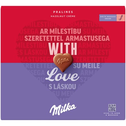 E-shop Milka I love Milka Hazelnut pralinky 110 g