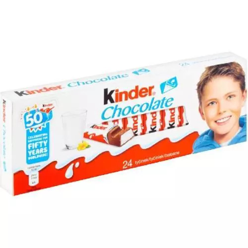 E-shop kinder Chocolate Family Pack (24 tyčiniek) 300 g
