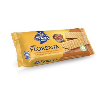 E-shop OPAVIA Florenta mandľovo/nugátová oblátka 28 x 112 g