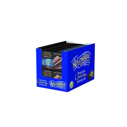 OPAVIA Kolonáda Premium kúpeľné oblátky horká čokoláda 22 x 92 g