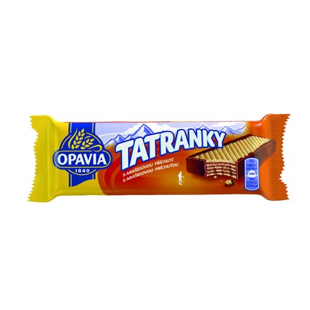 E-shop OPAVIA Tatranky s arašidovou príchuťou 36 x 47 g