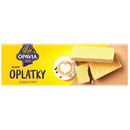 E-shop OPAVIA Zlaté oblátky Cappuccino 14 x 146 g