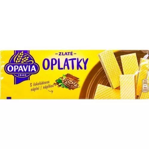 E-shop OPAVIA Zlaté oblátky čokoládové 14 x 146 g