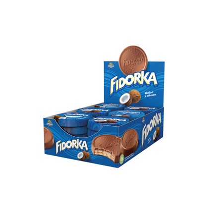 E-shop OPAVIA Fidorka mliečna s kokosom 30 x 30 g