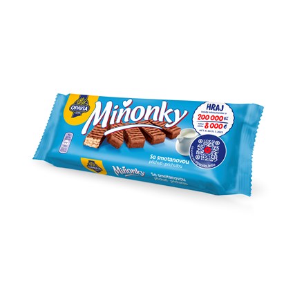 OPAVIA Miňonky smotanovej 35 x 50 g