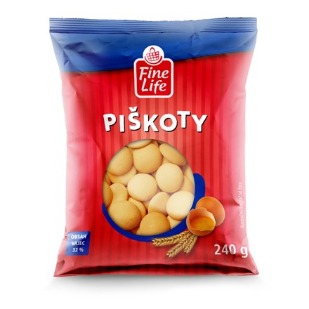 Fine Life Piškóty 10 x 240 g