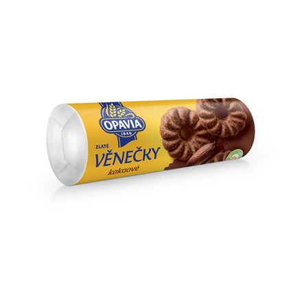 E-shop OPAVIA Zlaté venčeky kakaové 12 x 150 g