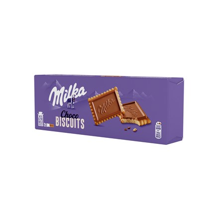 E-shop Milka Choco Biscuit sušienky s čokoládou 150 g