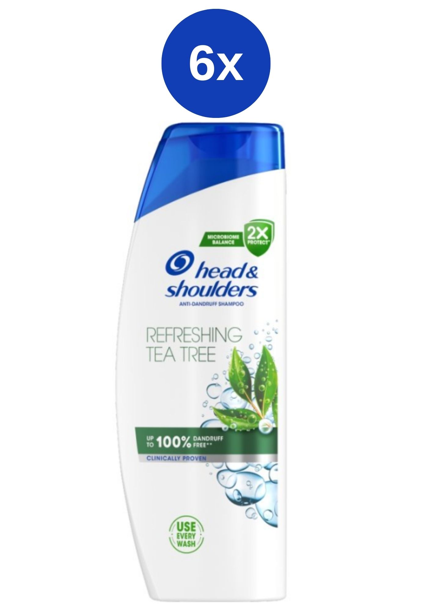 H&S šampón Tea Tree 6x400ml