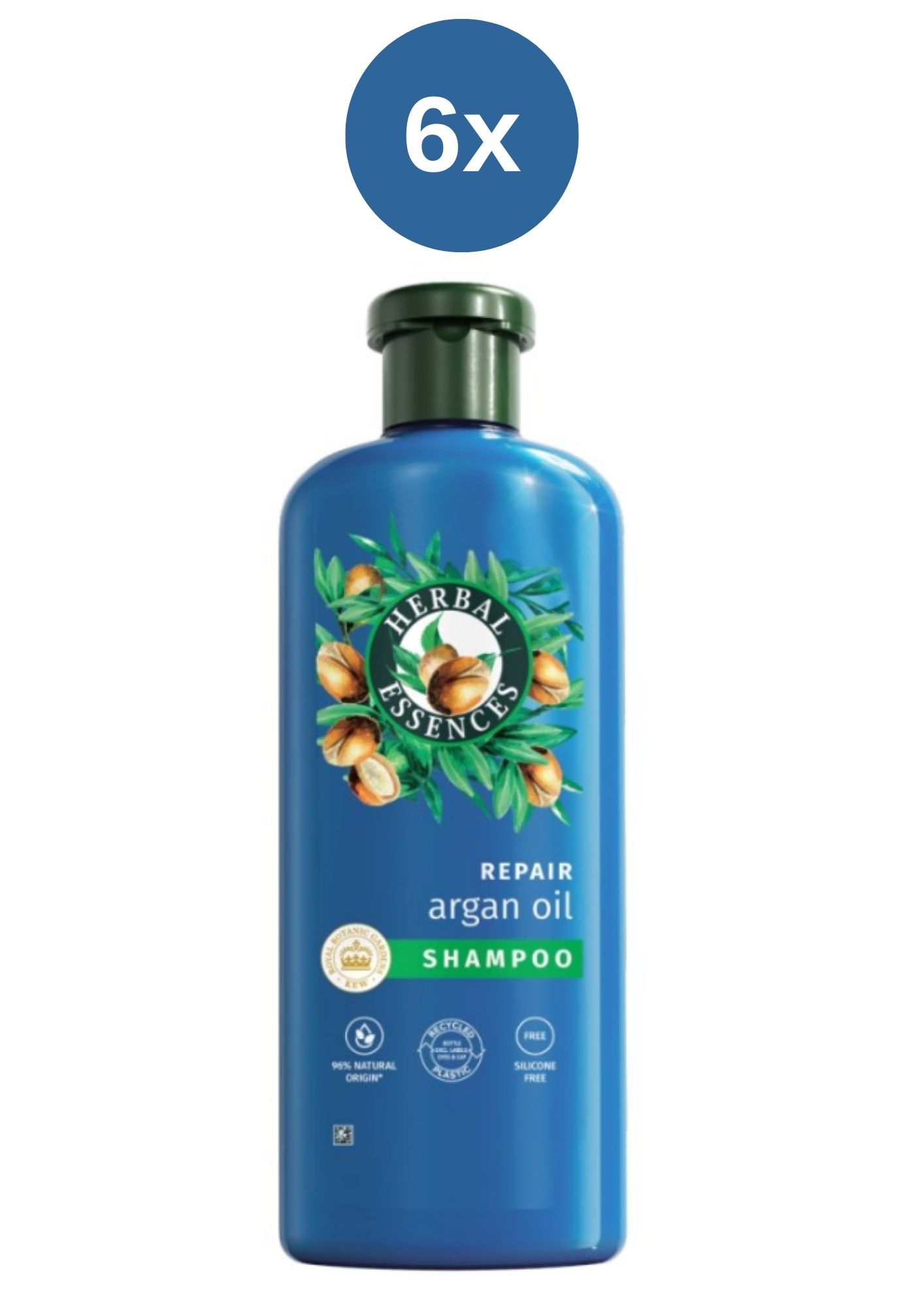 Herbal Essences šampón 96% Natural origin Argan Oil 6x350ml