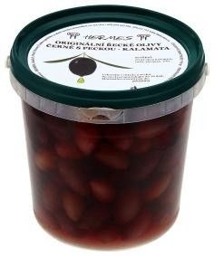 E-shop HERMES Olivy čierne Kalamata s peckou chlad. 950 g