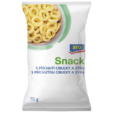 E-shop aro Snack cibuľa syr 12 x 70 g