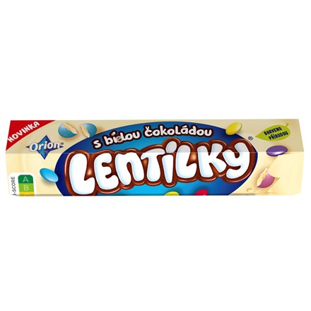 E-shop Orion Lentilky biele 24 x 34 g