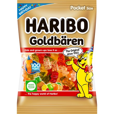 HARIBO Goldbären/ Medvedík zlatý ovocné želé 1 kg