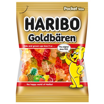 HARIBO Goldbären/ Medvedík zlatý ovocné želé 30 x 100 g