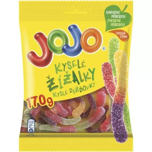 E-shop JOJO Žížaly kyslé 170 g