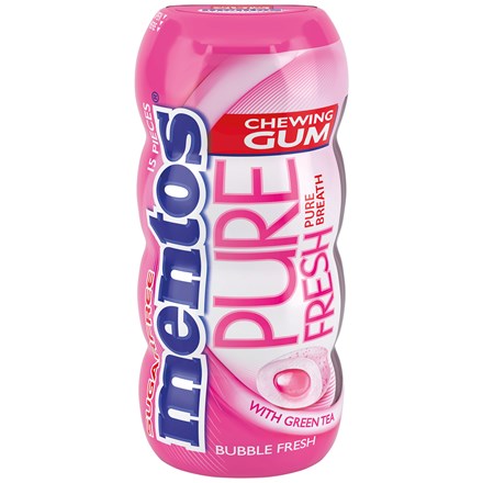 mentos Gum Pure Fresh Bubble žuvačky 10 x 30 g