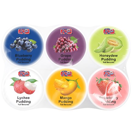 E-shop Rico Puding zo zmesi ovocia 6 x 65 g