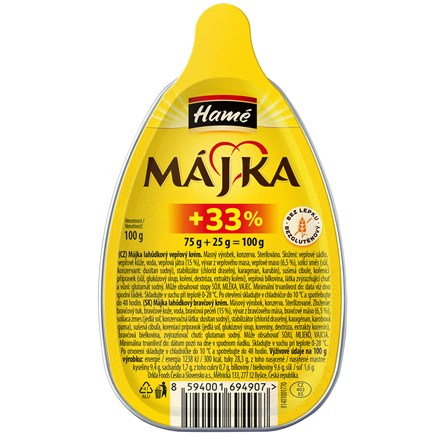 E-shop Hamé Májka 75 + 33% 16 x 100 g