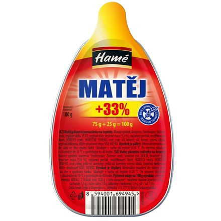 E-shop Hamé Matej 75 + 33% 16 x 100 g