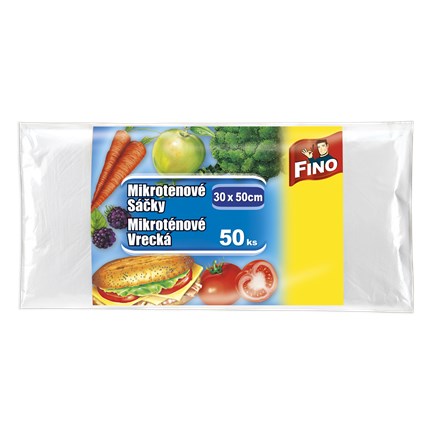 FINO Vrecká mikroténové 30 x 45 cm 50 ks
