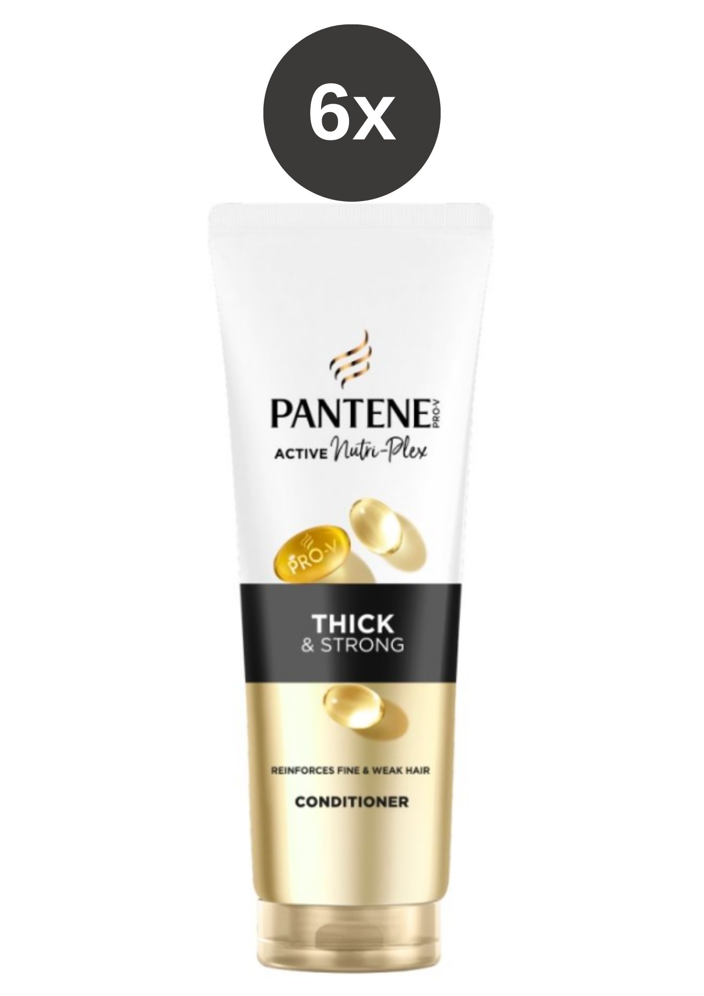 Pantene kondicionér Thick&Strong 6x275ml
