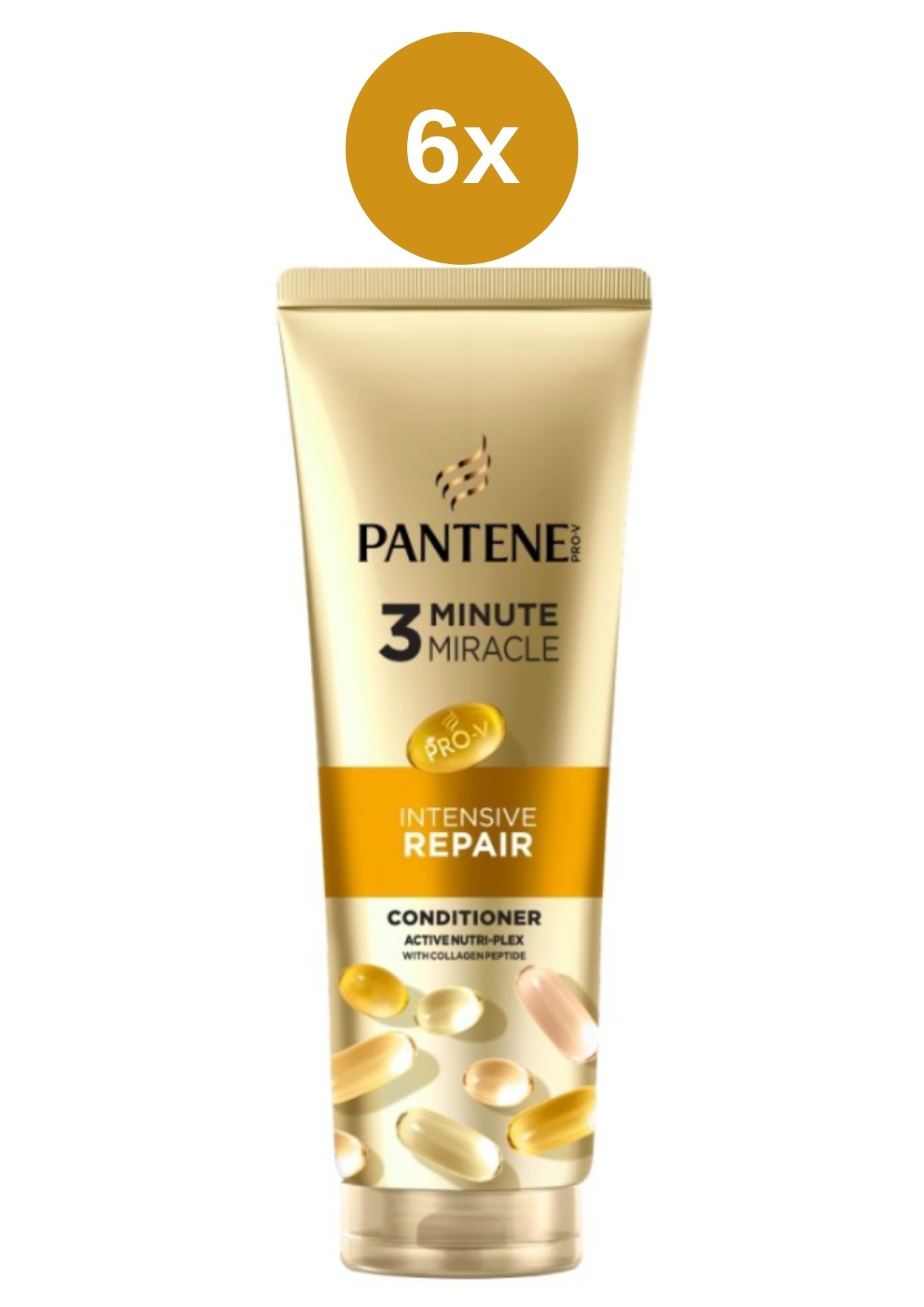 Pantene kondicionér 3 Minute Miracle Repair&Protect 6x220ml