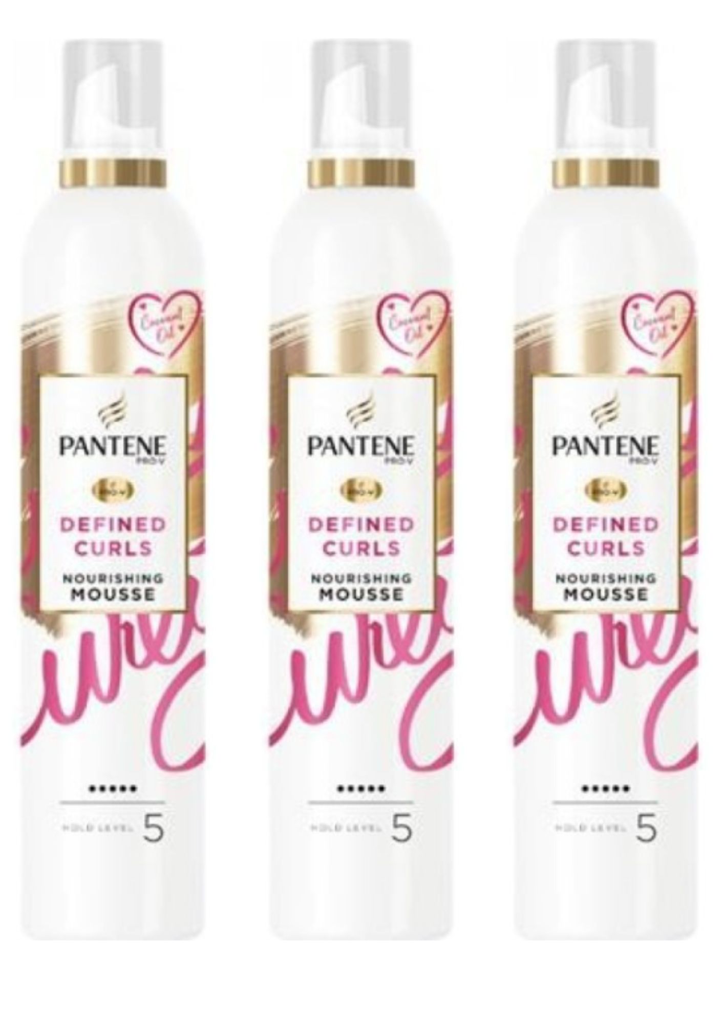 E-shop Pantene Pro-V tužidlo Defined Curls 5, 3x200 ml