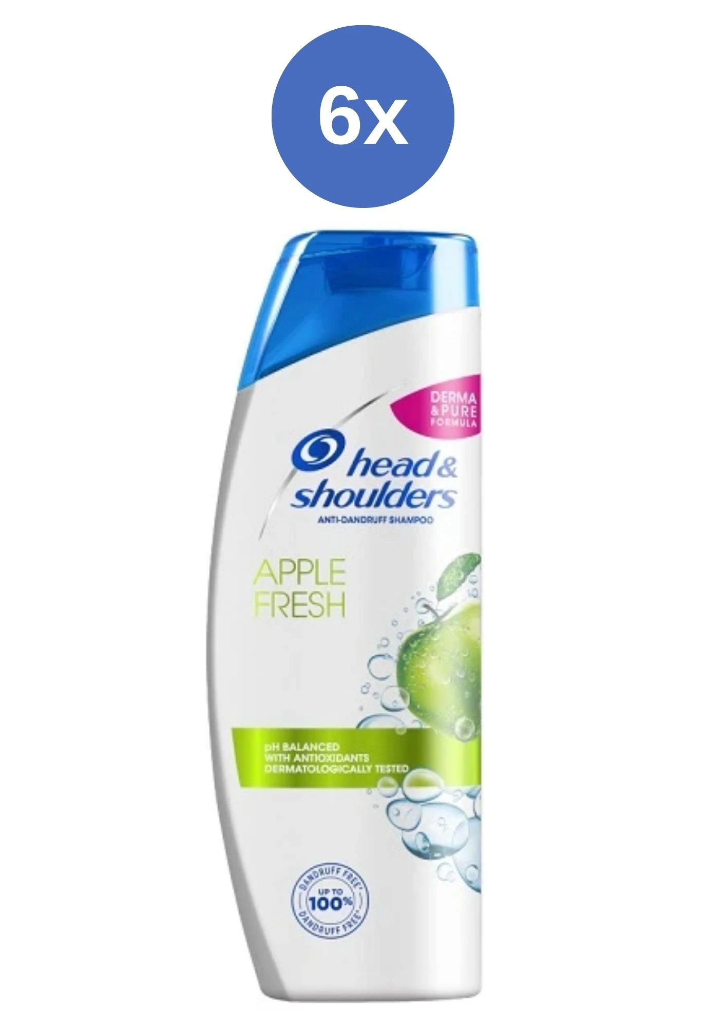 H&S šampón Apple Fresh 6x250ml