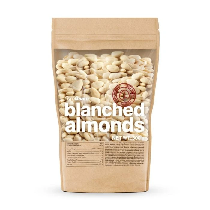 Blanšírované mandle - GymBeam