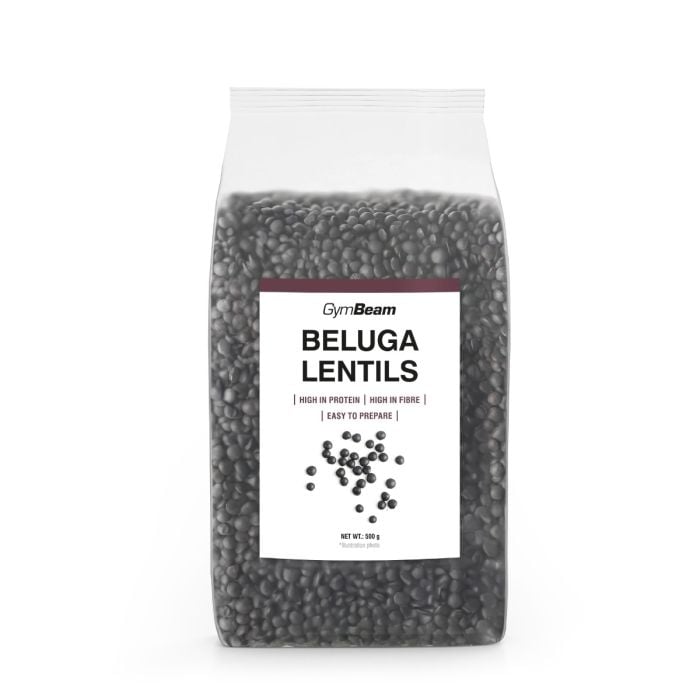 Čierna šošovka Beluga - GymBeam
