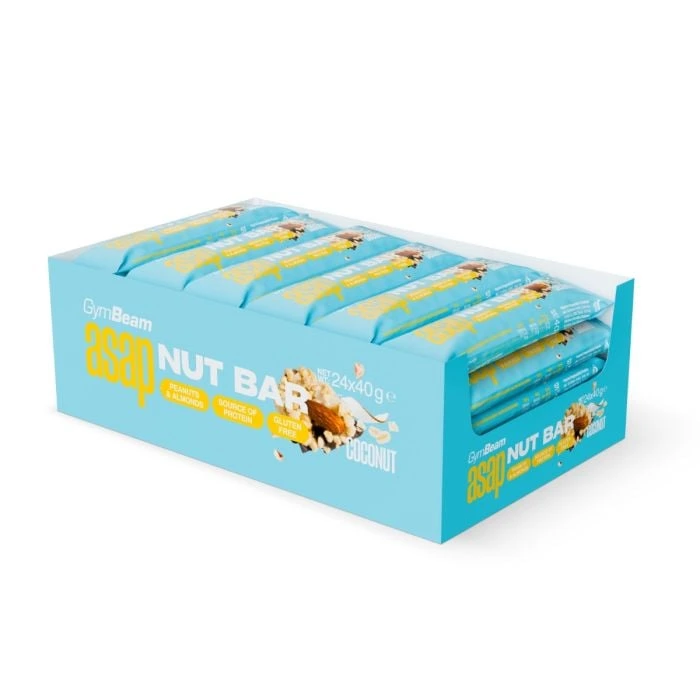 ASAP Nut Bar 24x40g Kokos - GymBeam
