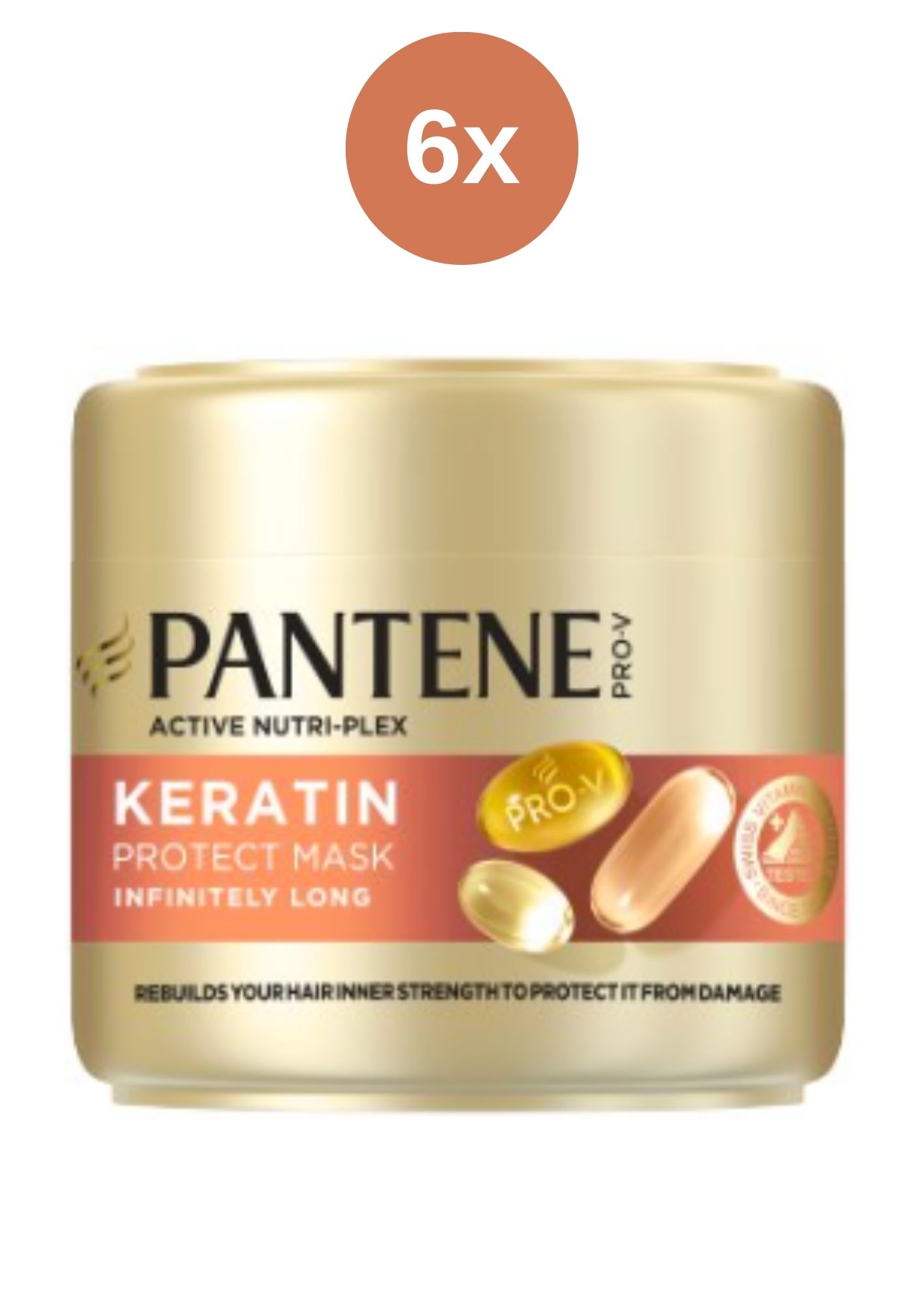 Pantene maska 6x300ml Infinite Long