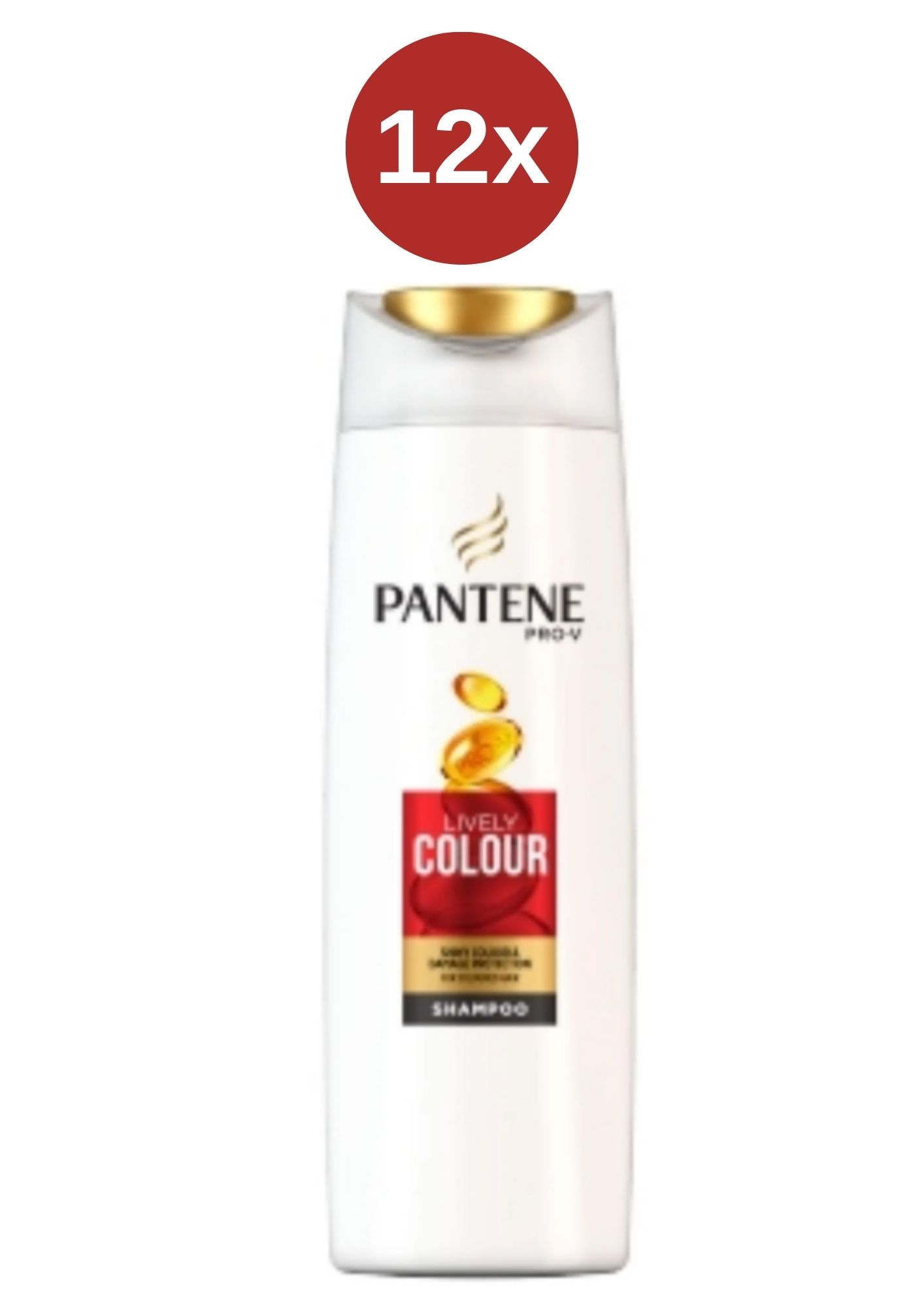 Pantene šampón Lively Colour 12x400ml