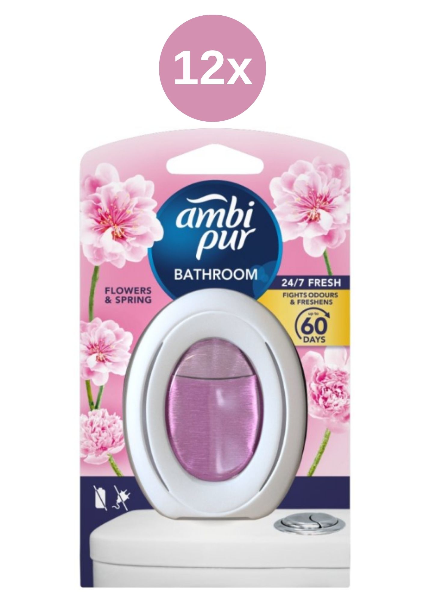 AmbiPur do kúpeľne Flower&Spring 12x7, 5ml
