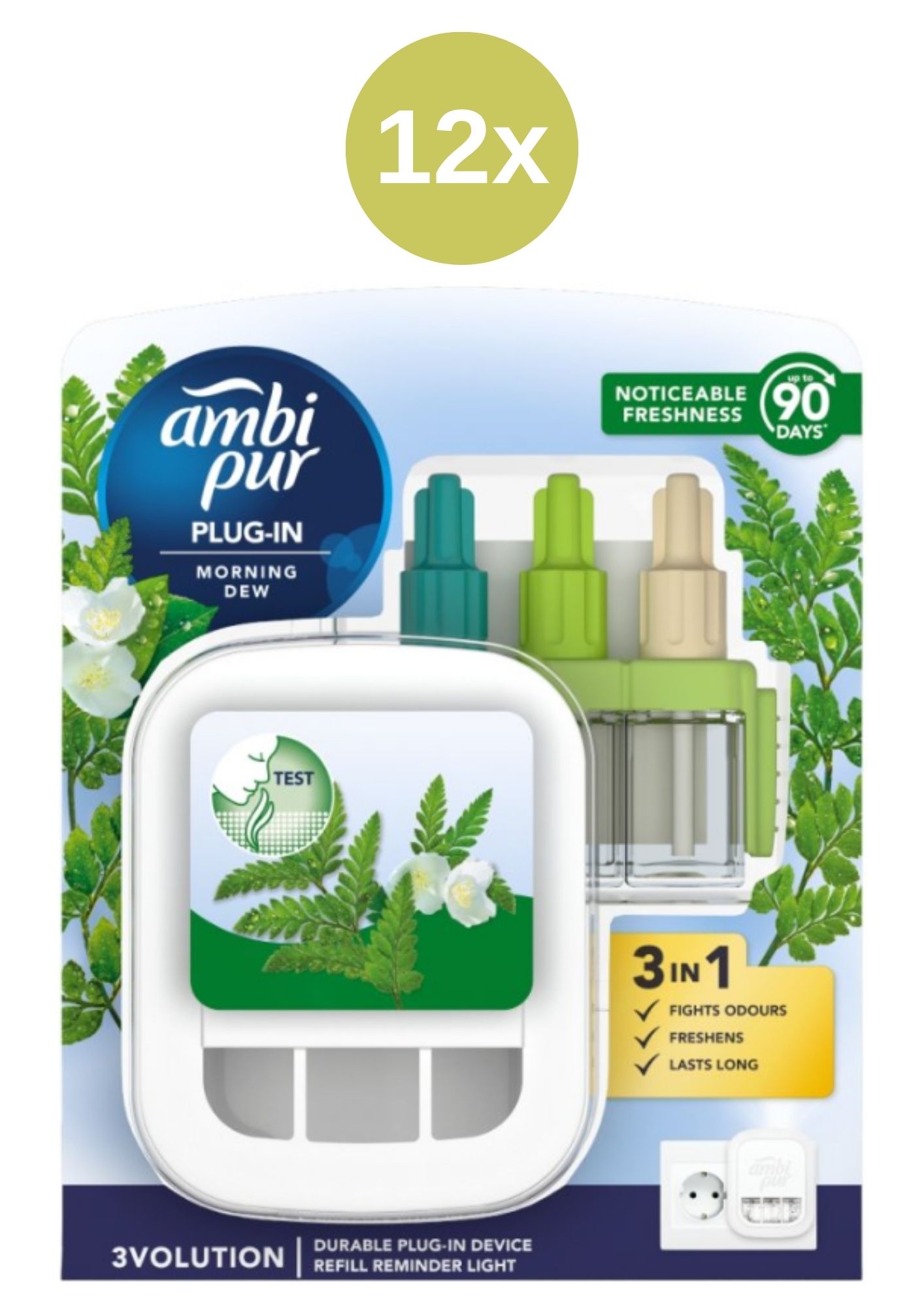 AmbiPur 3vol 12x20ml strojček MorDew