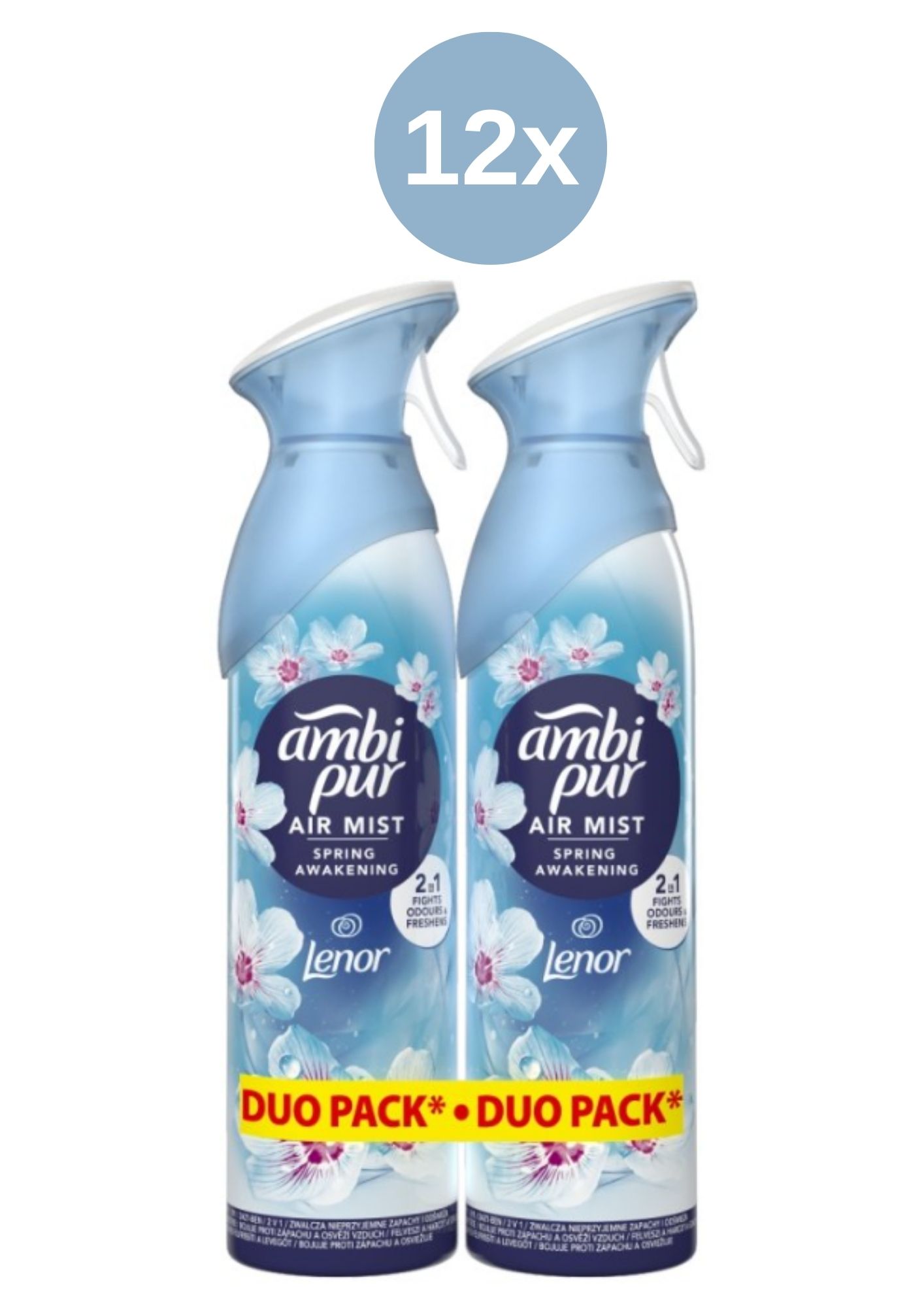 AmbiPur Sprej Spring Awakening 12x (2x185ml)