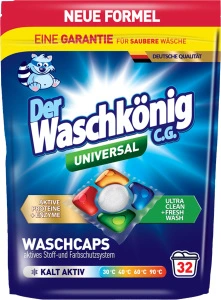 WaschKönig kapsule na pranie Universal – 32 ks