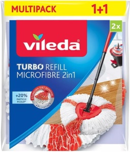 Vileda Turbo Microfibre 2v1 náhrada na mop 2 ks