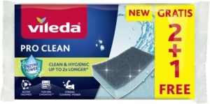 Vileda Pro Clean huba na riad, 2+1 ks